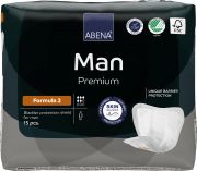 Abena Man F2 - Absorvente Masculino - Pacote com 15 unidades - Abena