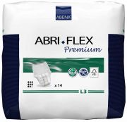 Abri Flex L3 - Abena - Fralda geriátrica de vestir - Pacote com 14 unidades