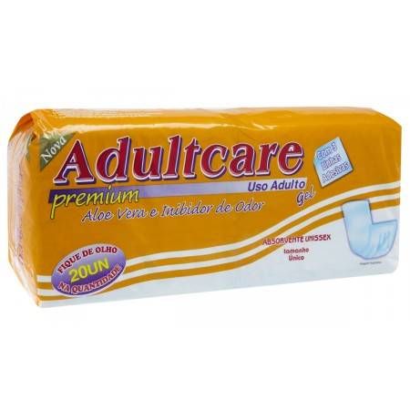 Adultcare Premium - Absorvente - Pacote com 20 unidades