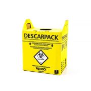 Coletor de Materiais Perfurocortantes 7 Litros - Descarpack