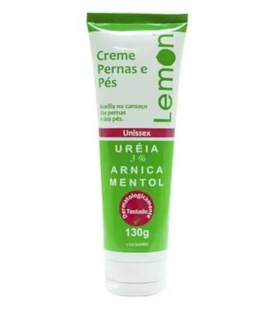 Creme de Ureia 3% com Arnica e Mentol Lemon - 130 g