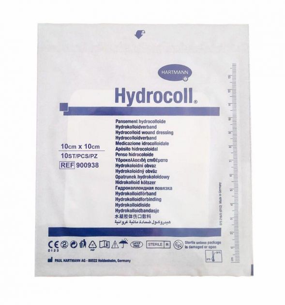 Curativo Hidrocolóide Hydrocoll 10 X 10 - Hartmann