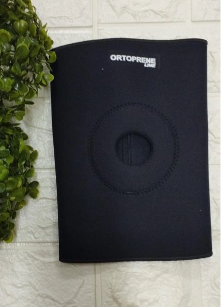 Joelheira em Neoprene Curta com Suporte para Rótula Ortocenter