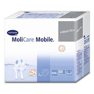 Molicare Mobile M - Fralda geriátrica de vestir - Pacote com 14 unidades