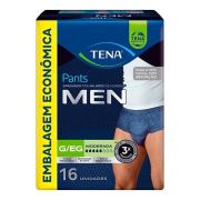  Roupa íntima Tena Men G/XG com 16 unidades 