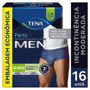  Roupa íntima Tena Men G/XG com 16 unidades 