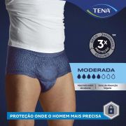 Roupa íntima Tena Men P/M com 16 unidades