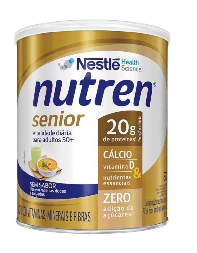 Suplemento Alimentar Nutren Senior Sem Sabor 370g - Nestlé