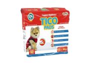 Tapete Higiênico Tico Pads com 50 unidades Tamanho 60 cm x 55 cm 