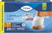 Tena Pants Dermacare - Fralda Geriátrica de Vestir - Pacote com 24  unidades